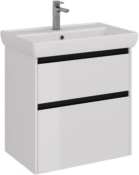 

Lemark Тумба под умывальник Combi 70 LM03C70T (белый глянец)