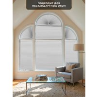 Плиссе Sundays Home 220-01 Самоклеящаяся 60х180 (белый)