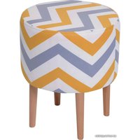 Пуфик DreamBag Лекко 13545 (скандинавия желто-серый)