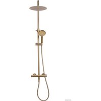 Душевая система  Rea Lungo matt gold REA-P6604
