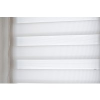 Рулонные шторы Delfa Сантайм День-Ночь Стандарт МКД DN-40609 (34x160, белый)