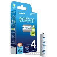 Аккумулятор Panasonic Eneloop AA 2000mAh 4 шт BK-3MCDE/4BE