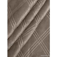 Плед Tex Republic Elite Клетка Фланель Евро 93383 (бежевый)