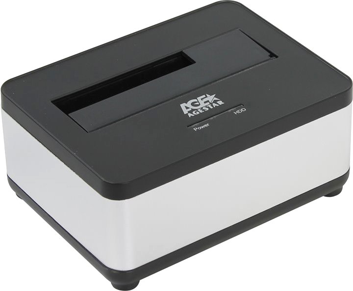 

Бокс для накопителей 2.5" и 3.5" AgeStar 3UBT7 (серебристый)