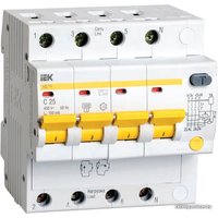 Дифференциальный автомат IEK АД-14 25А 100мА MAD10-4-025-C-100