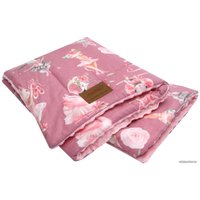 Плед Amarobaby Растем вместе. Нежный танец 95х85 (розовый)