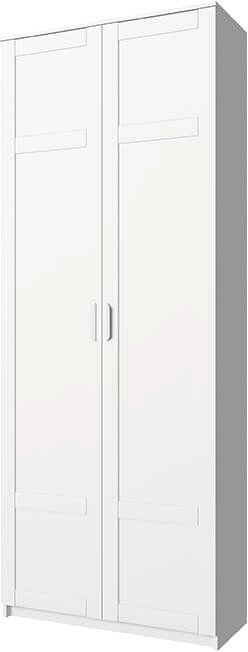 Шкаф распашной Anrex Skagen 2D-230 (белый)