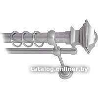 Карниз для штор Lm Decor Верди 030 2р гладкий 25/16мм (сатин, 1.8м)