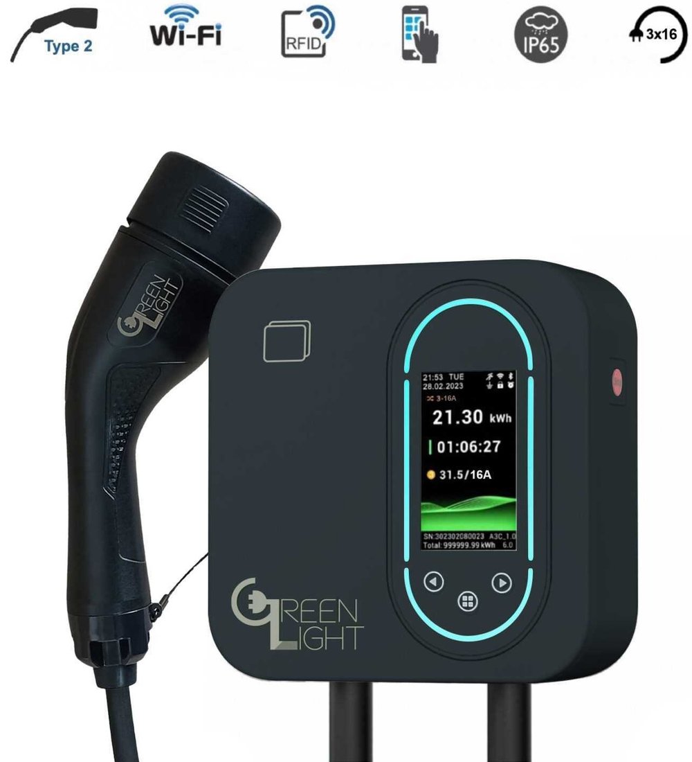 

Зарядная станция GNLT Type2 (3х16А)