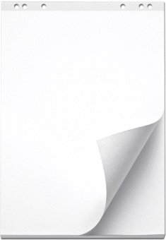 Бумага для флипчарта deVente 6040401 20 л (белый)