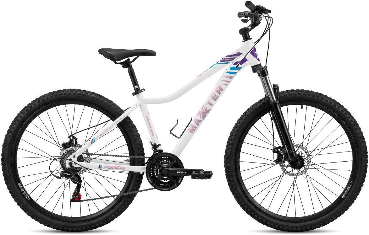Велосипед Maxter Poison 27.5 S 2024 (белый)