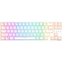 Клавиатура Royal Kludge RK68 Plus RGB (белый, RK Red)