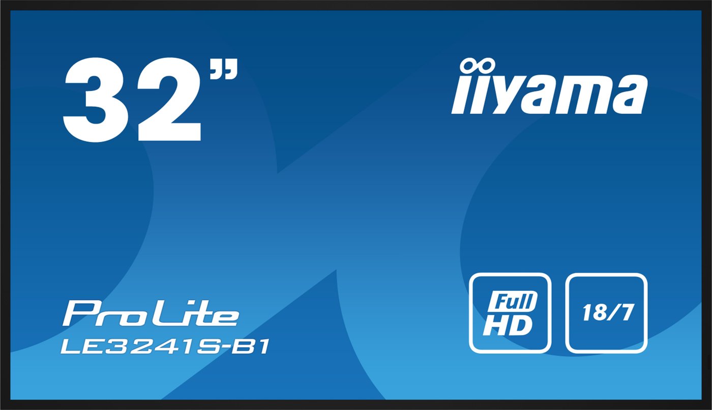 

Интерактивная панель Iiyama ProLite LE3241S-B1