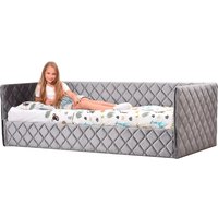 Кровать AMI Николетти Софт 90 (темно-серый)