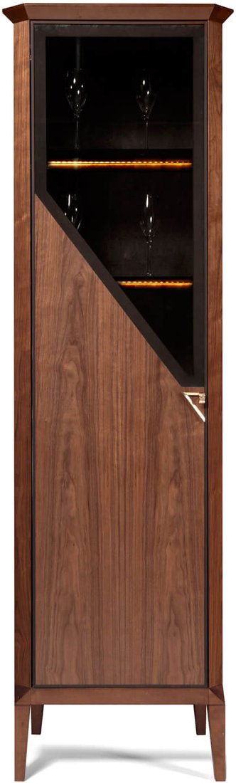 

Шкаф-витрина Гомельдрев Дельта ГМ 1471-01 (американский орех/ольха)