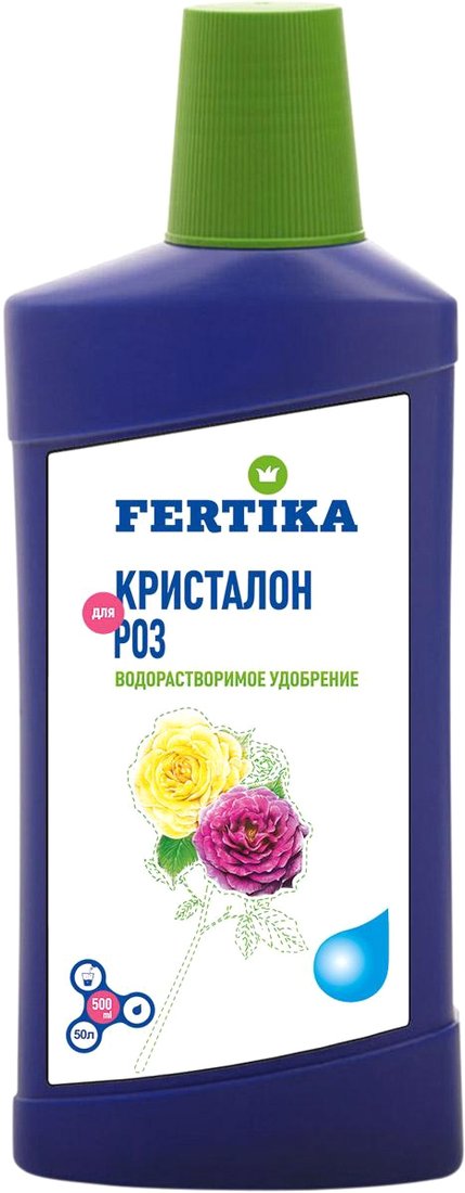 

Удобрение Fertika Кристалон для роз 500 мл