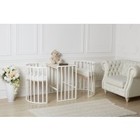 Кроватка-трансформер Incanto Mimi 7 в 1 (белый)