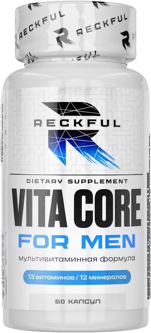 Комплекс Reckful Vita Core for Men (60 капсул)