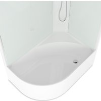 Душевая кабина Domani-Spa Delight Slim 128 High R 120x80 DS01DS128RHWM00