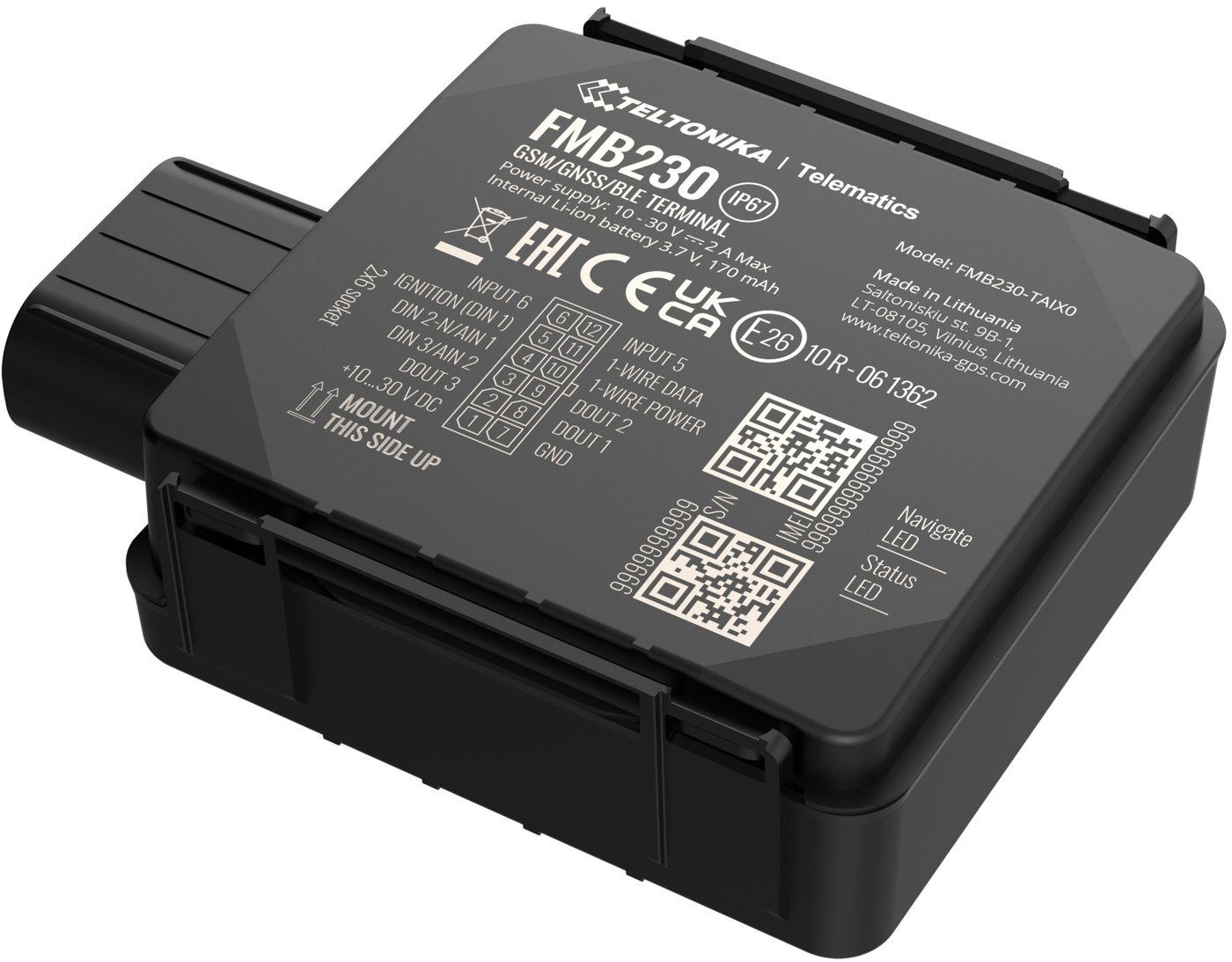 

Автомобильный GPS-трекер Teltonika FMB230