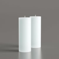 Набор свечей Мелт 200 мм (2 шт, белый)