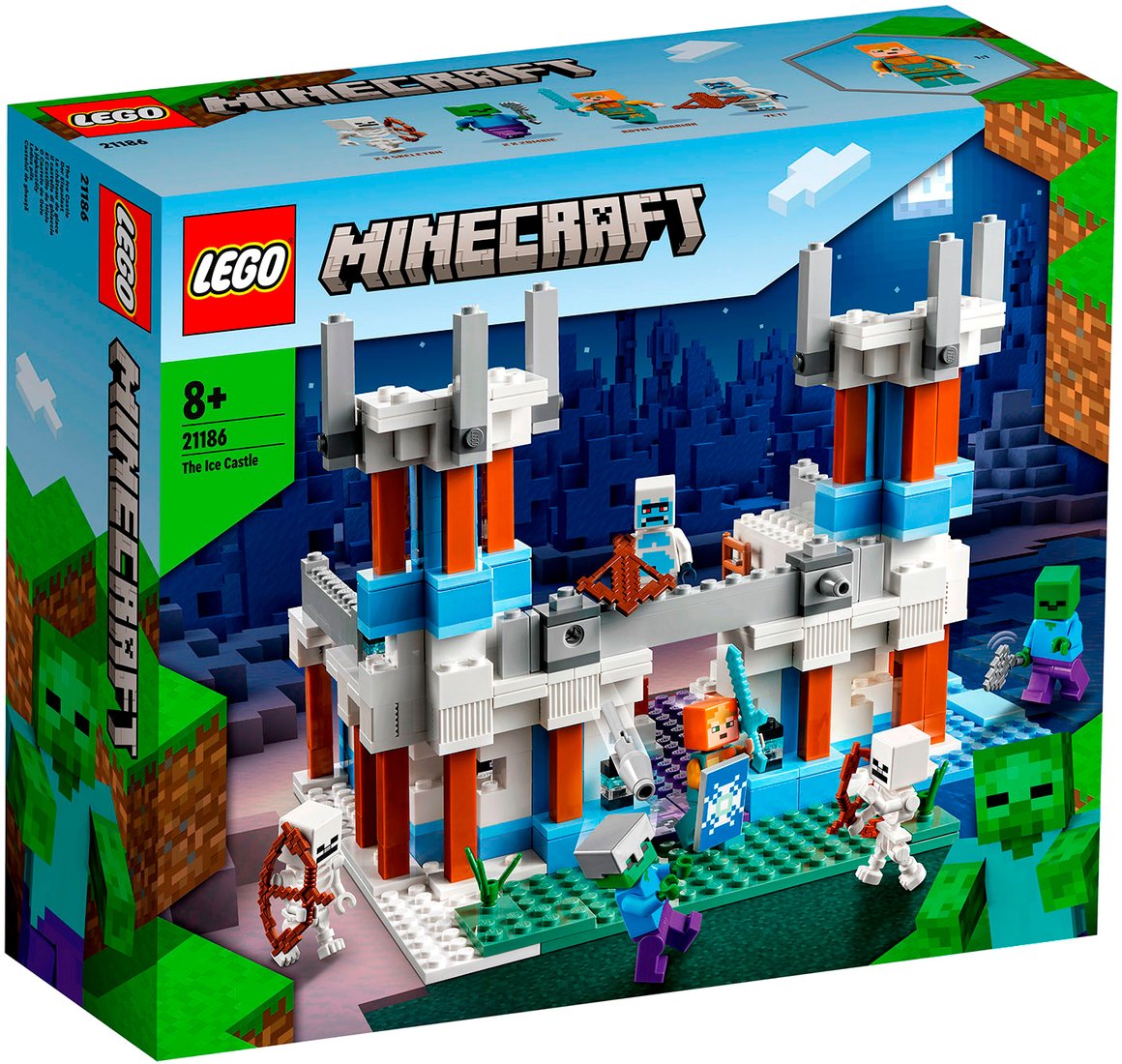 

Конструктор LEGO Minecraft 21186 Ледяной замок