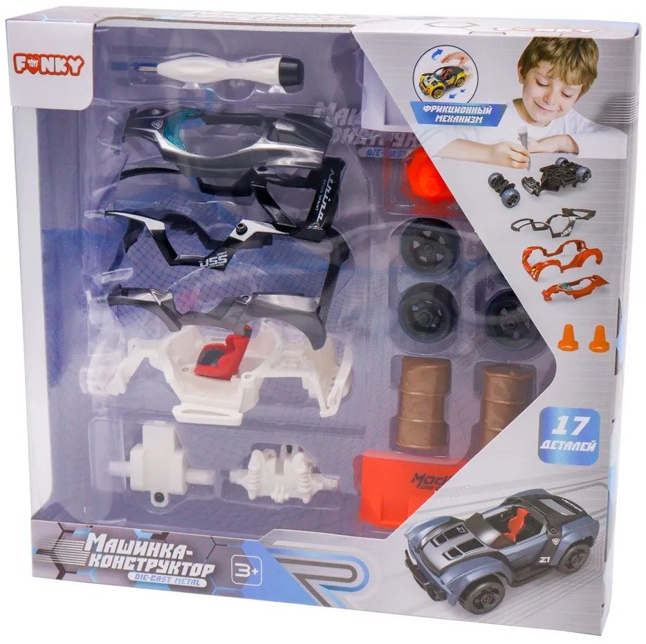

Конструктор Funky Toys Машинка YS0281484