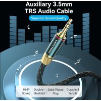 Кабель Vention BAYGJ 3.5 мм jack - 3.5 мм jack (5 м, черный)