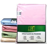 Простыня Альвитек Сатин однотонный 150x214 ПР-СО-150-РОЗ (розовый)
