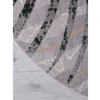 Ковер для жилой комнаты Merinos Liman F479-OVAL-GRAY-GREEN (1.6х3)