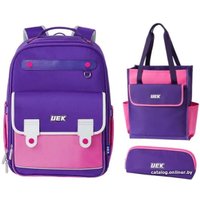 Школьный рюкзак Detskaland UEK 255 (розово-фиолетовый)