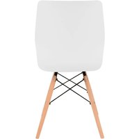 Стул Mio Tesoro Асти SC-291E (белый/дерево)