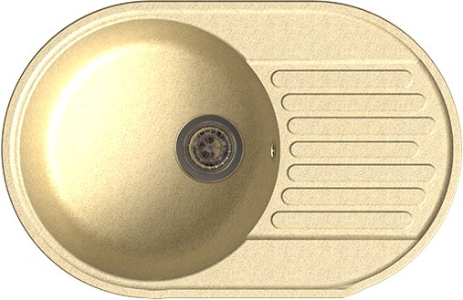 

Кухонная мойка GranFest QUARZ Z-18 (бежевый)