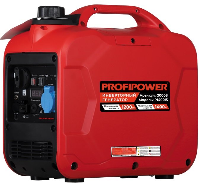 

Бензиновый генератор Profipower P1400iS