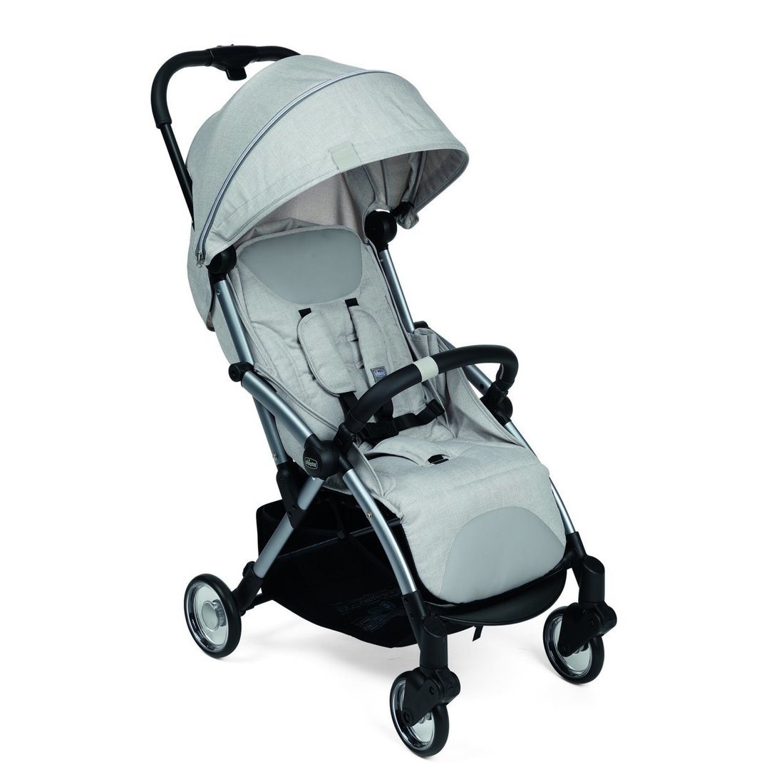 

Коляска прогулочная «книга» Chicco Goody Plus (grey mist)