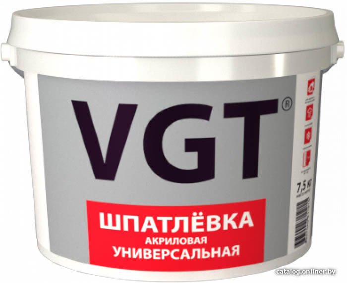 Шпатлевка VGT Универсальная для наружных и внутренних работ (1 кг)