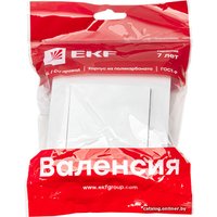 Выключатель EKF PROxima Валенсия EWV10-021-10 (белый)