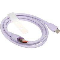 Кабель Baseus Pudding Series Fast Charging Cable 100W USB Type-A - USB Type-C (1.2 м, фиолетовый)