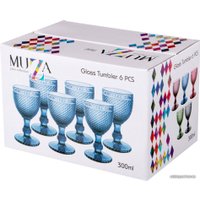 Набор бокалов для вина Lefard Muza Color Гранат 781-156