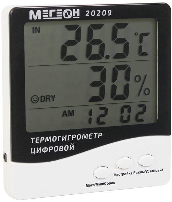 

Термогигрометр Мегеон 20209