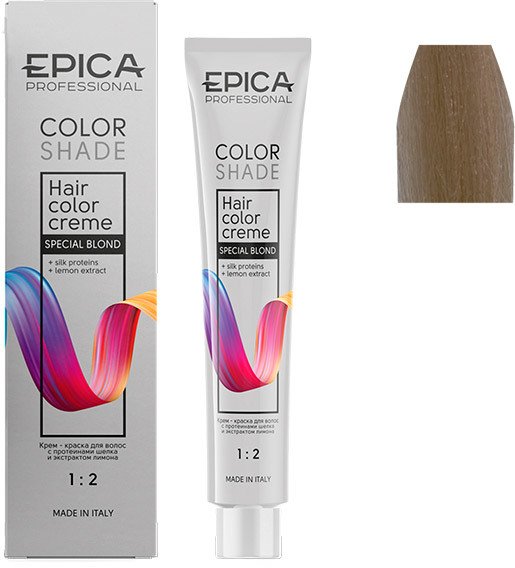 

Крем-краска Epica Professional Colorshade 12.10 специальный блонд пепельный (100 мл)