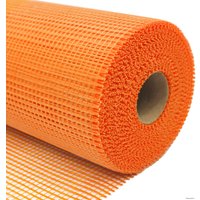 Строительная сетка Сетка стеклотканевая оранжевая 5х5 1x50м (штукатурная)