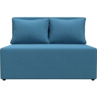 Диван Лига диванов Лагуна 125934 (рогожка амур голубой)