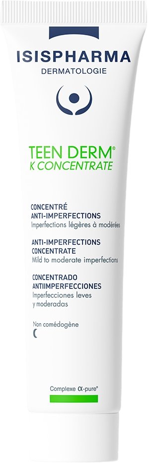 ISISPHARMA Гель Teen Derm K Concentrate для лица для проблемной кожи 30 мл