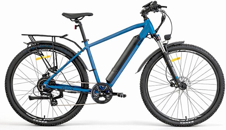 Электровелосипед Eltreco Ultra MAX PRO (синий)