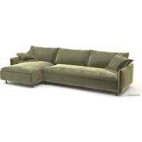 Угловой диван Савлуков-Мебель Next 210032 (темно-зеленый)
