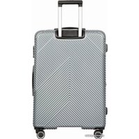 Чемодан-спиннер Gianni Conti Valencia GC201 76 см (серебристо-серый)