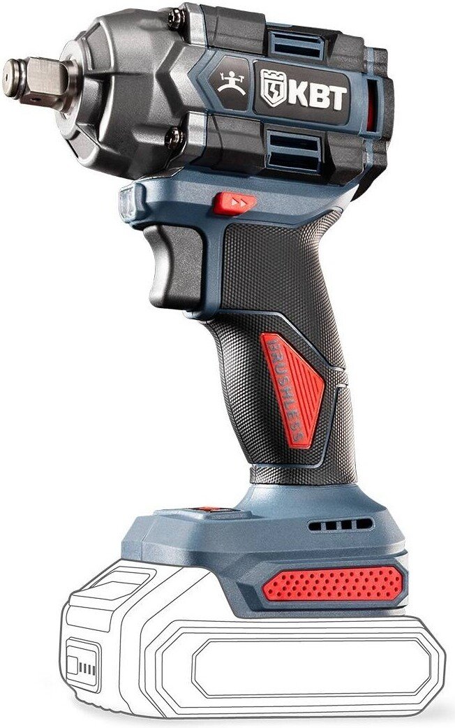 

Гайковерт КВТ WB-20-350 (без АКБ)