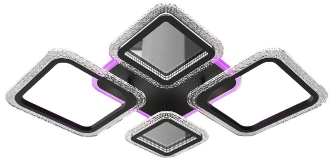 

Припотолочная люстра In Home Elegant Space-120RGB-BL-BG 4690612062334