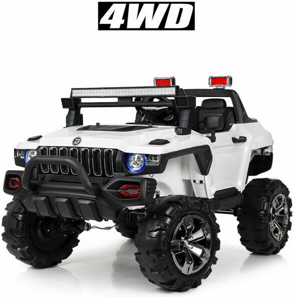Электромобиль Detskiy Style Hummer 4X4 lux (белый)